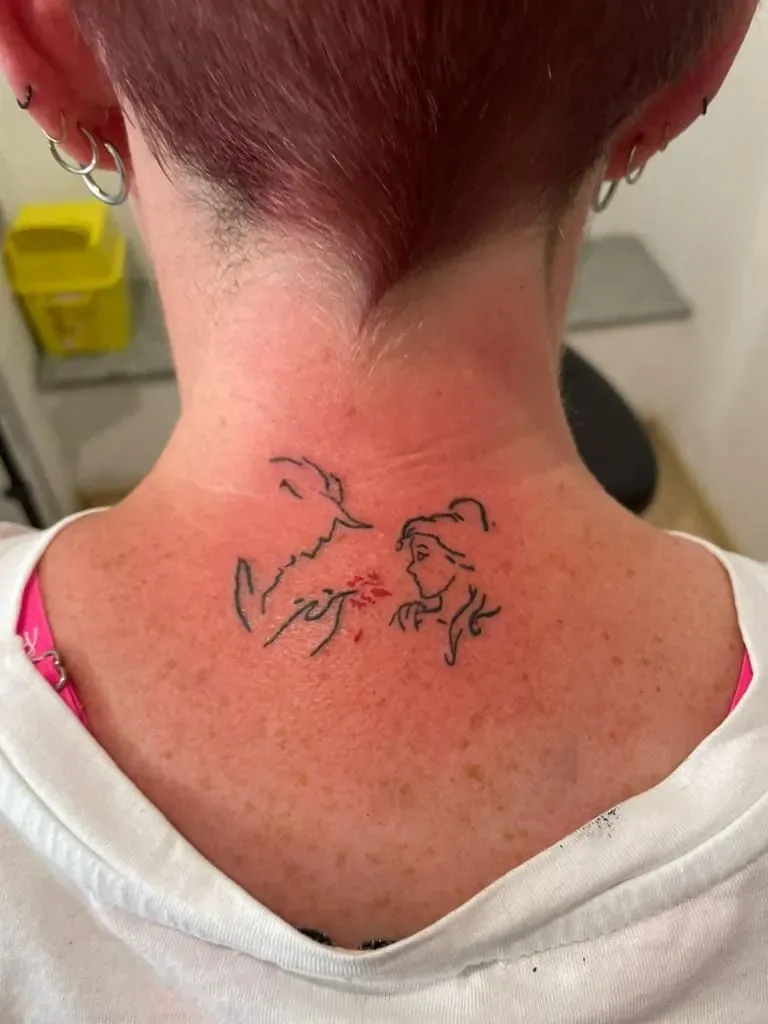 Piercing Ink Cooperation in Worms