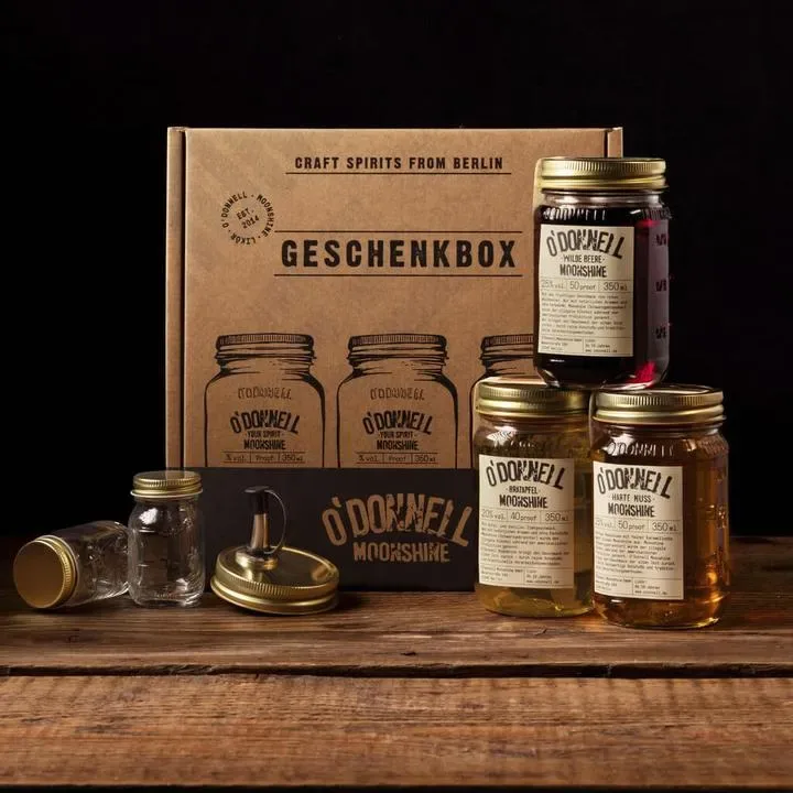 O’Donnell Moonshine und Geschenksets